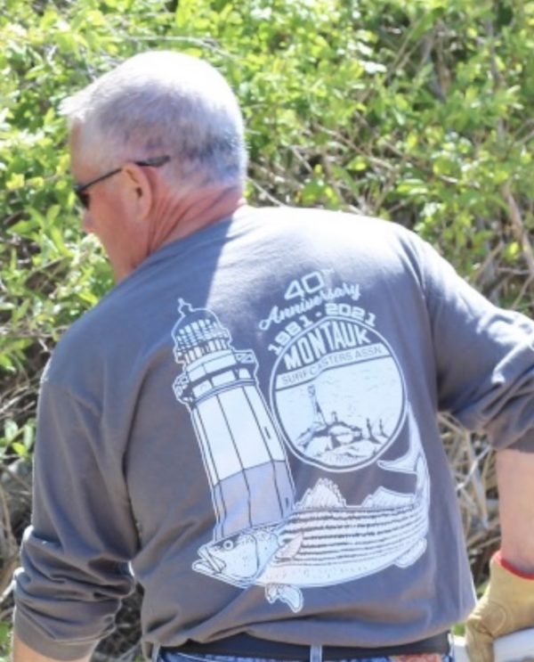 Montauk Surfcasters Association 40th Anniversary T-Shirts (Long Sleeve)