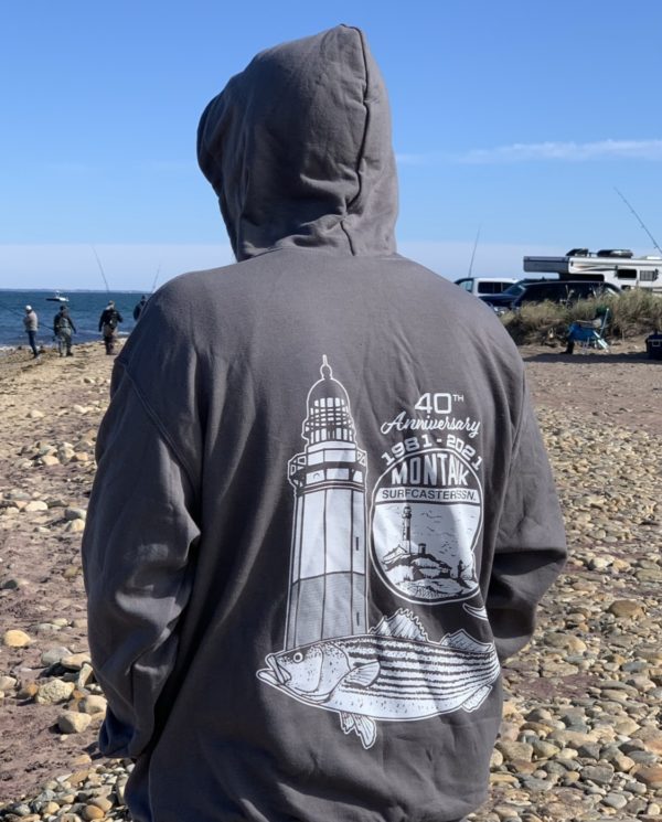 Montauk Surfcasters Association 40th Anniversary Hooded Sweatshirt