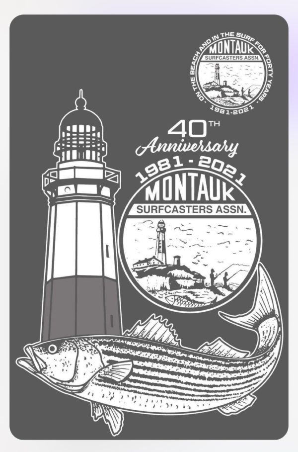 Montauk Surfcasters Association 40th Anniversary T-Shirts (Long Sleeve) - Image 2