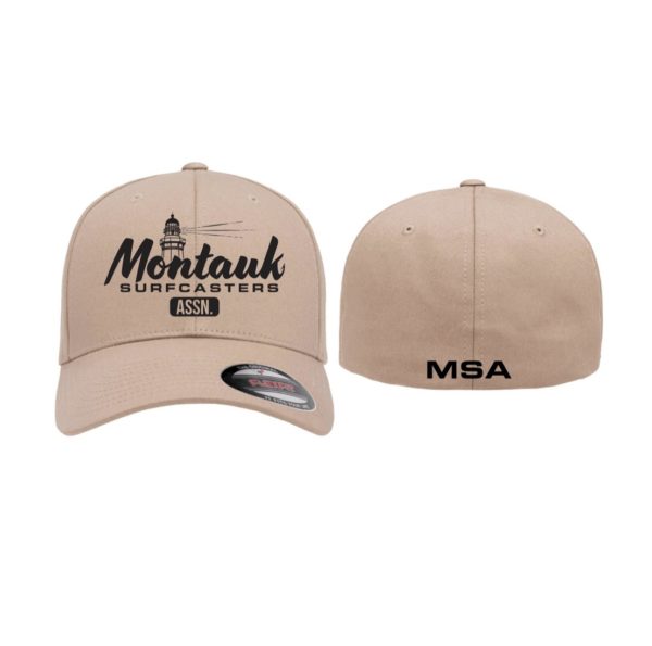 New MSA Flex Fit Khaki hat