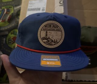 Montauk Surfcasters Association logo hat
