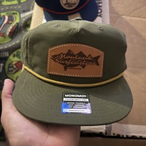 Montauk Surfcasters Association Striper logo hat
