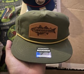 Montauk Surfcasters Association Striper logo hat